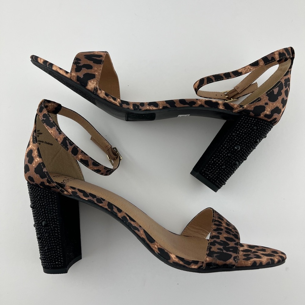 Nwt Betsey Johnson For Torrid Leopard Glitter Heels 10W - Picture 10 of 10